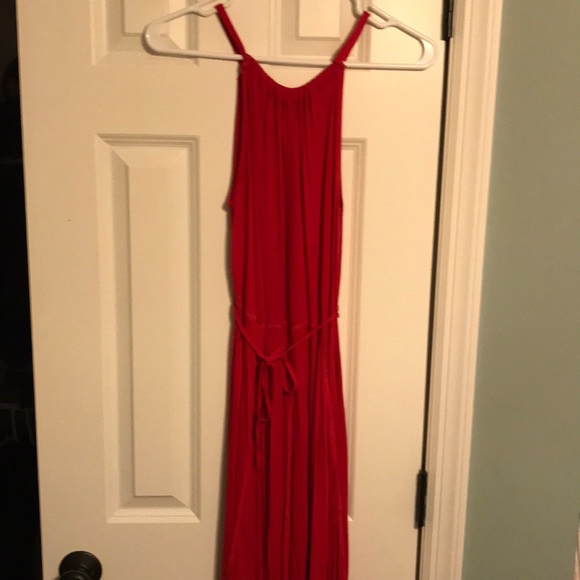 Gap red maxi dress XS - Picture 2 of 7